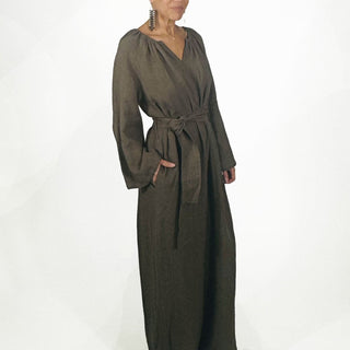 Sahara Gathered Jump - Olive - Meg