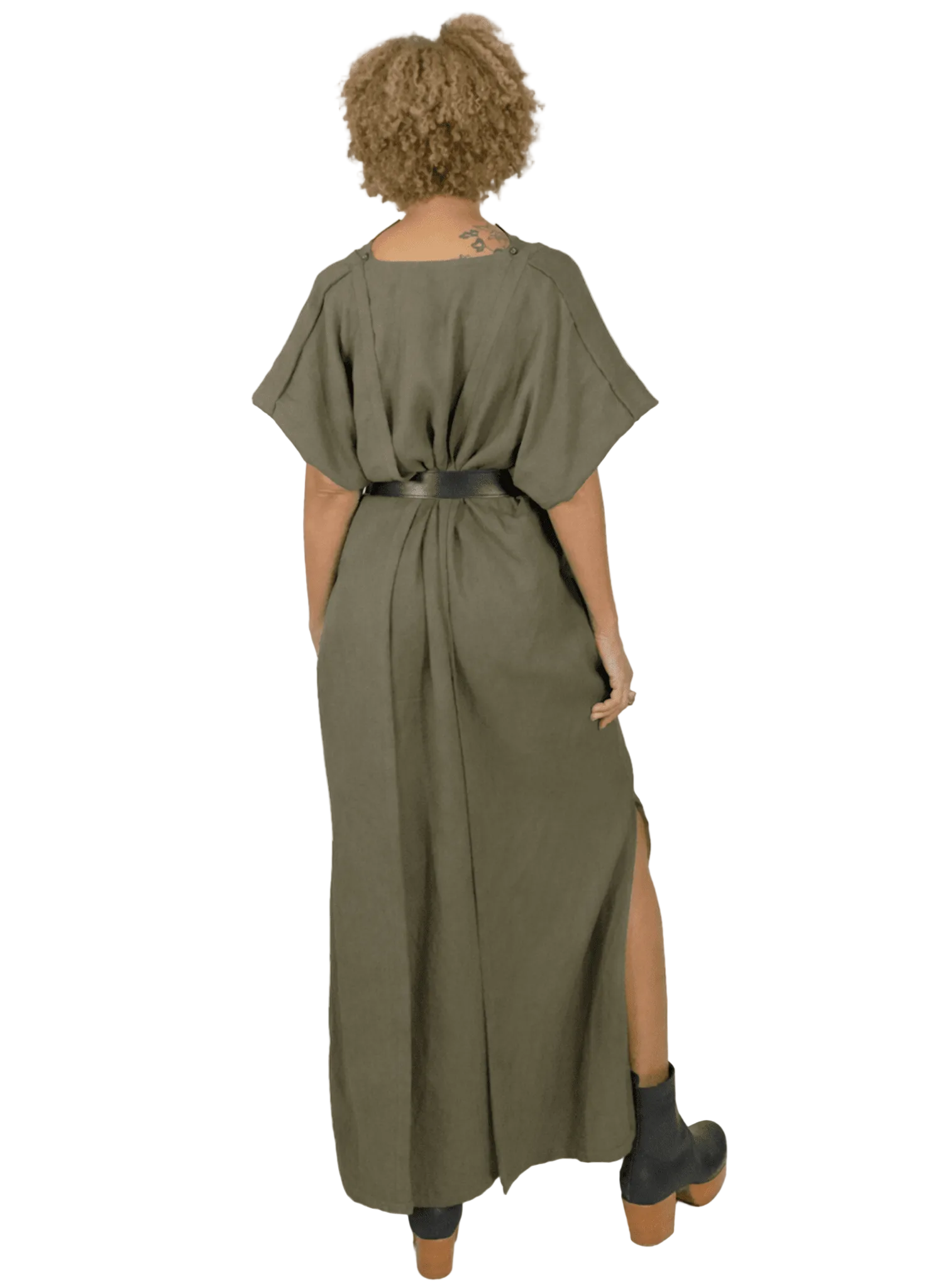 Sahara Kaftan - Olive - Meg