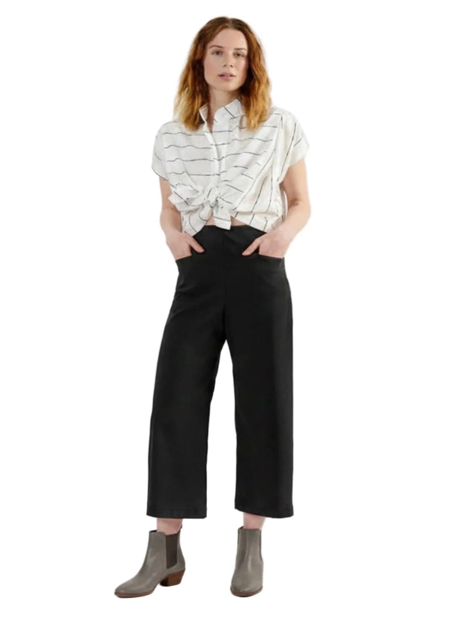 Short Odette Pant - Black (PRE-ORDER) - Meg