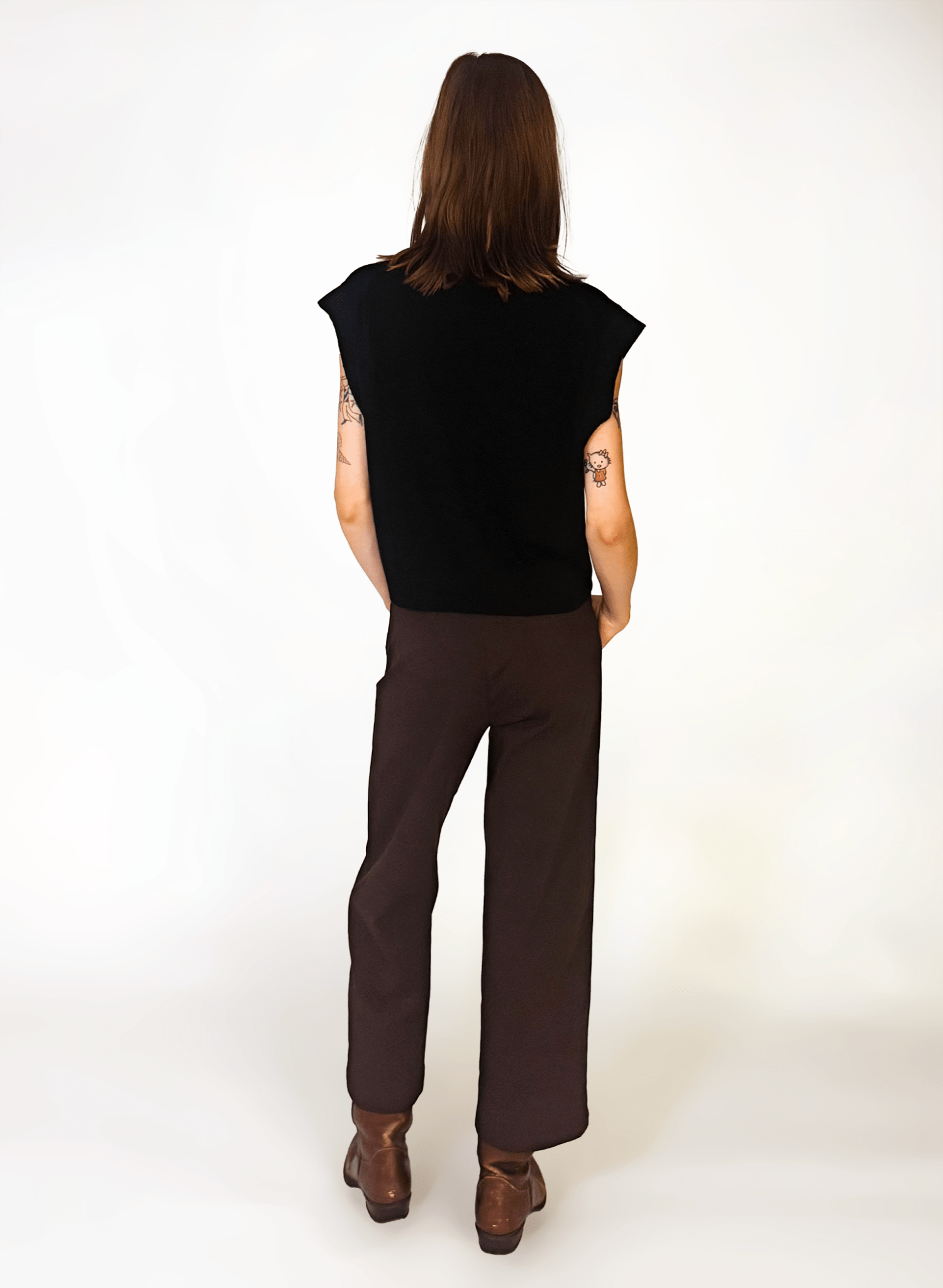 Short Odette Pant - Chocolate - Meg