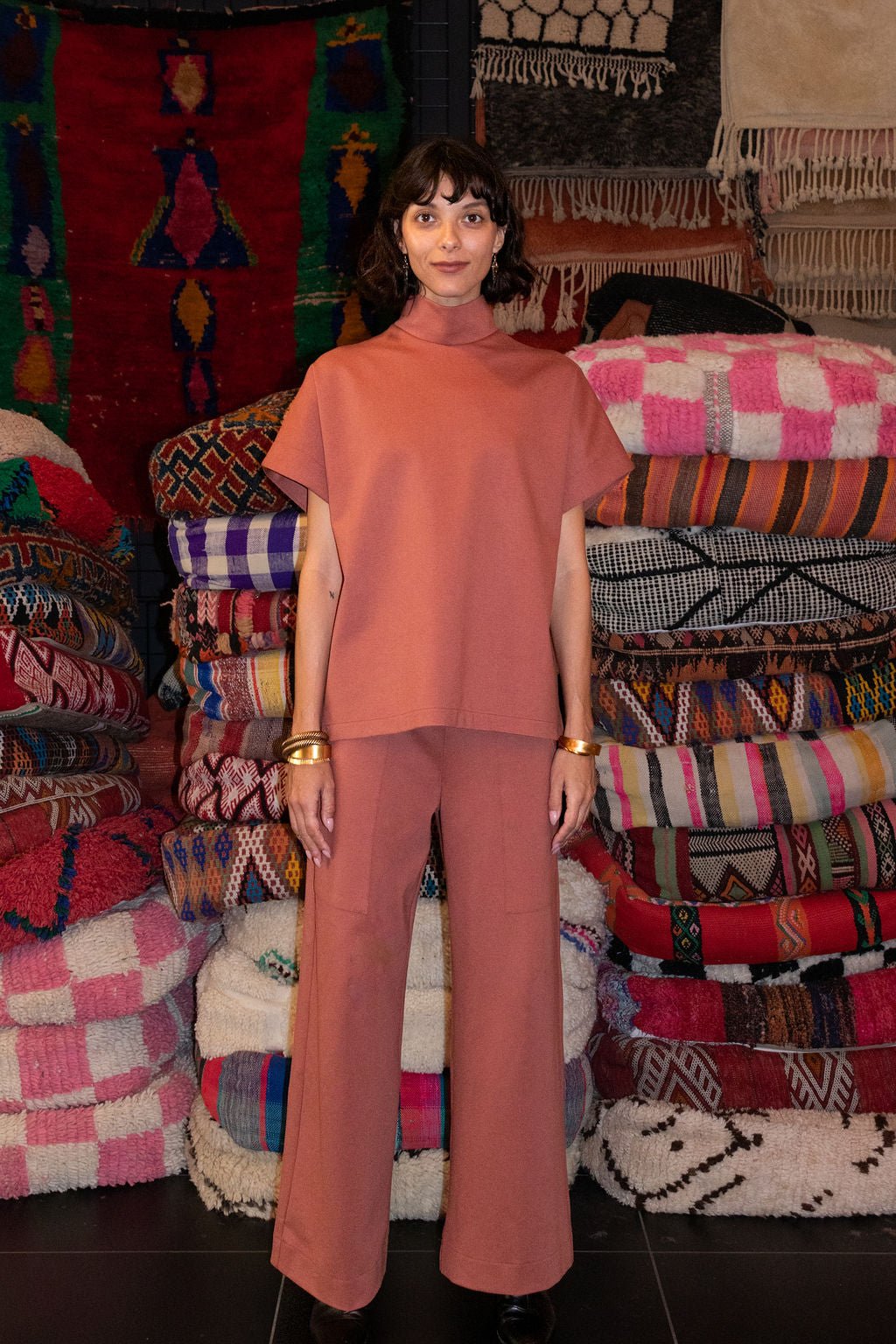 Smock Top - Desert Rose (Pre - Order) - Meg