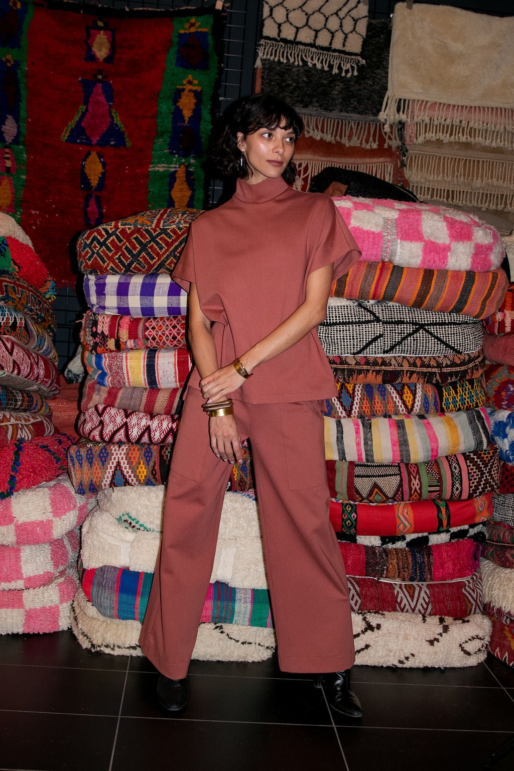 Smock Top - Desert Rose (Pre - Order) - Meg