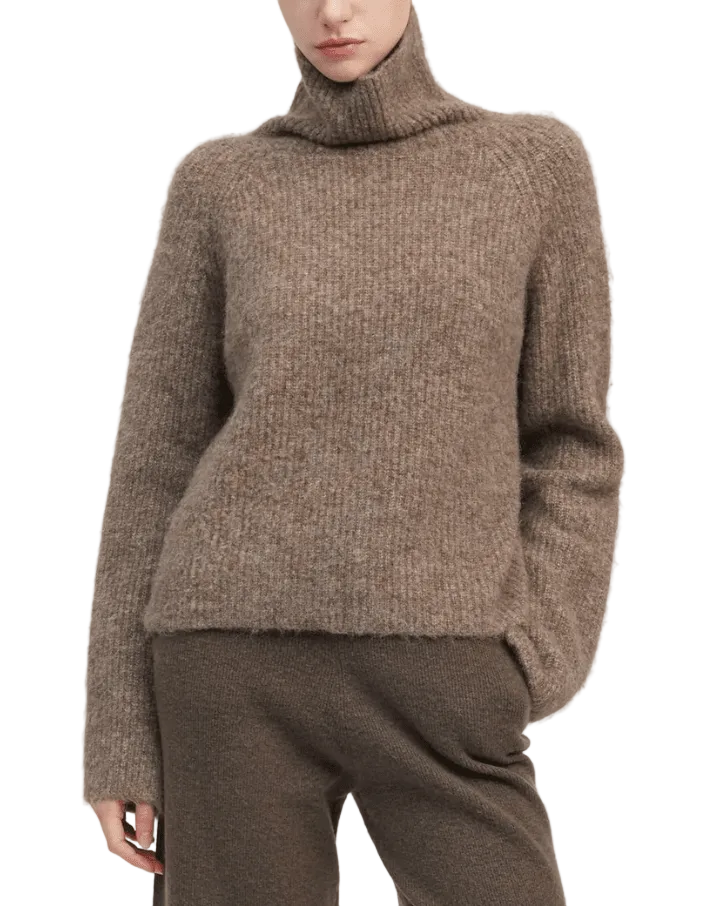 Soft Funnel Neck Sweater - Jupiter - Meg