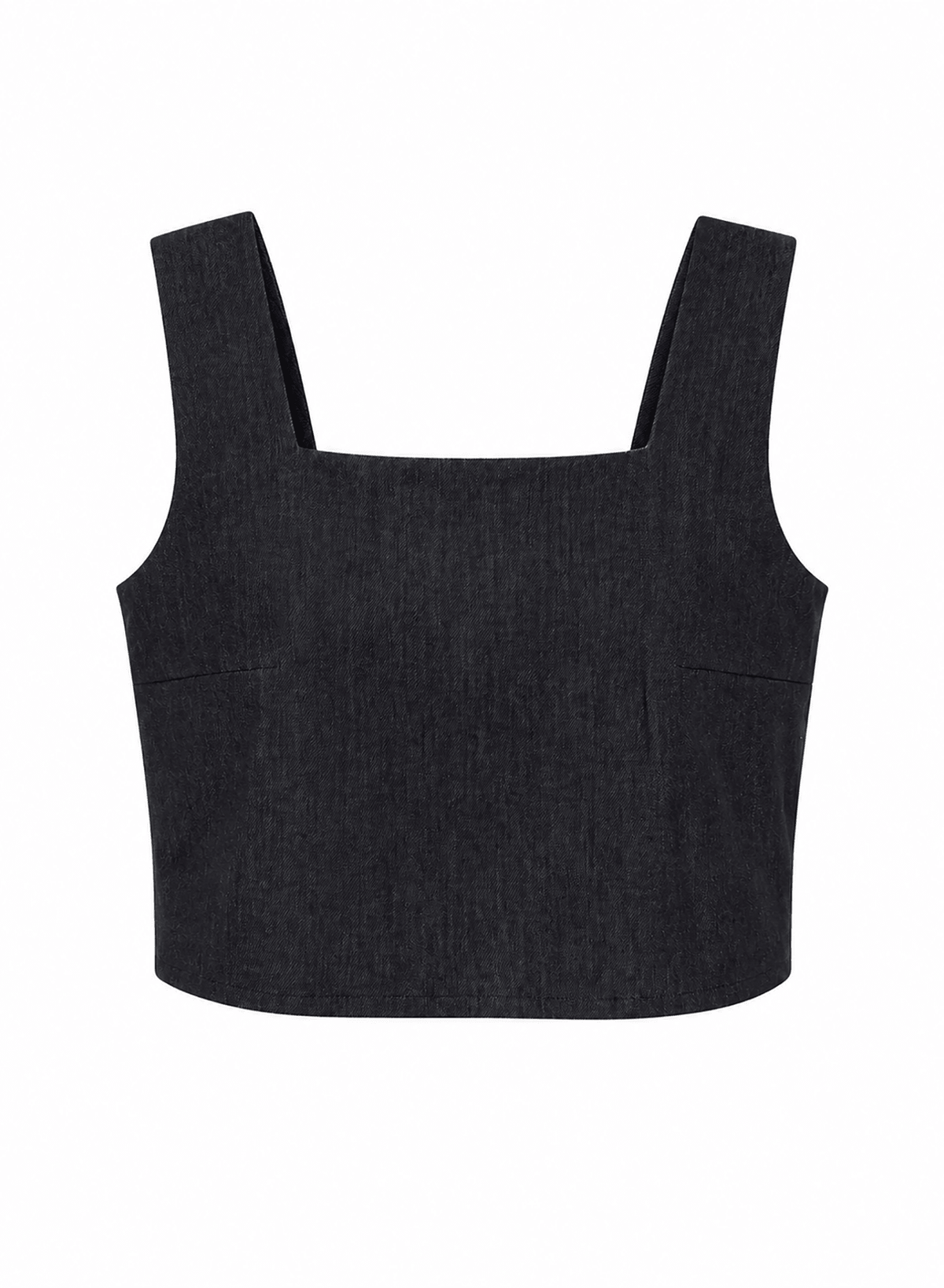 Square Top - Dark Blue Denim - Meg