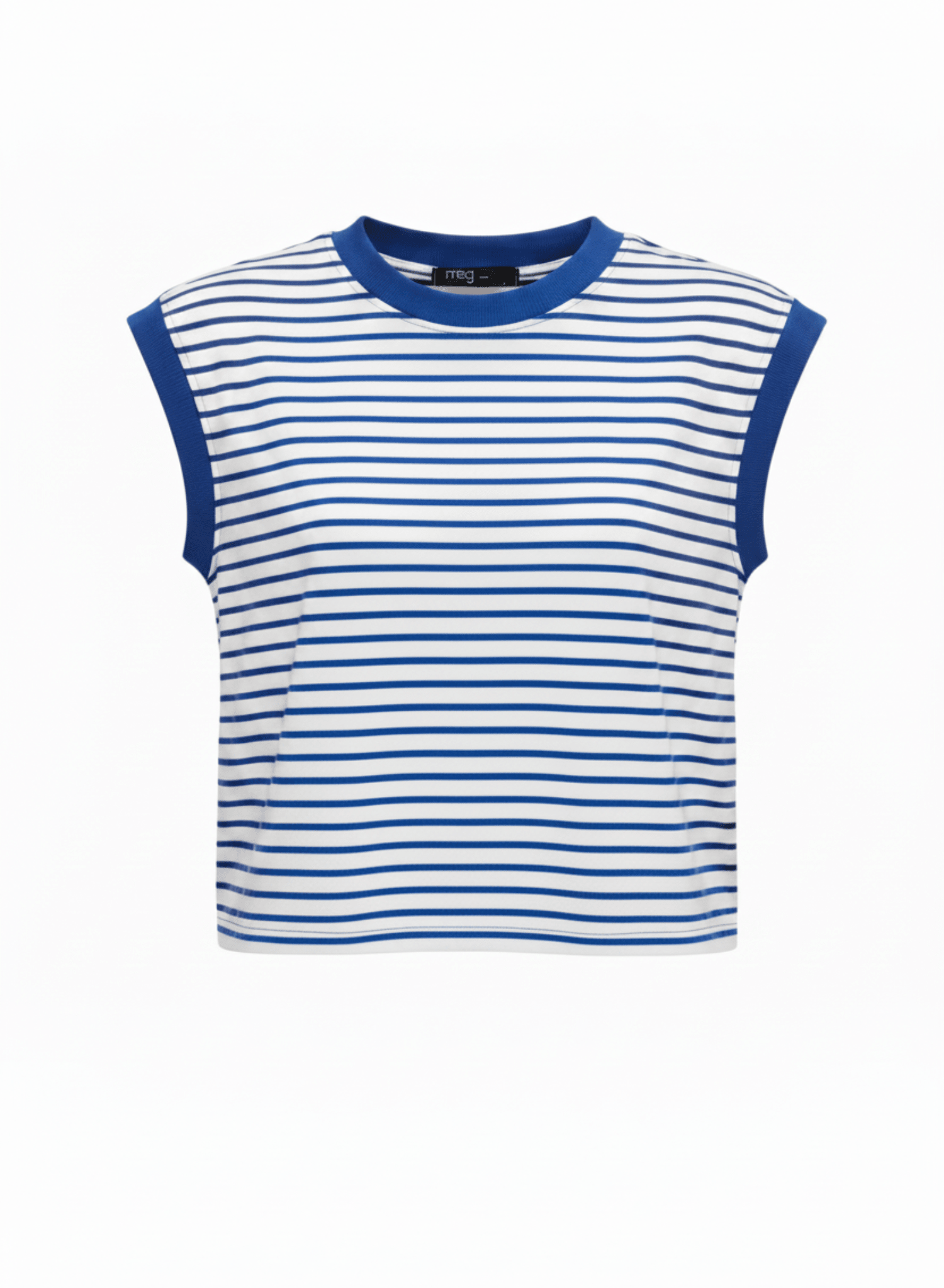Striped Tee - Cobalt - Meg