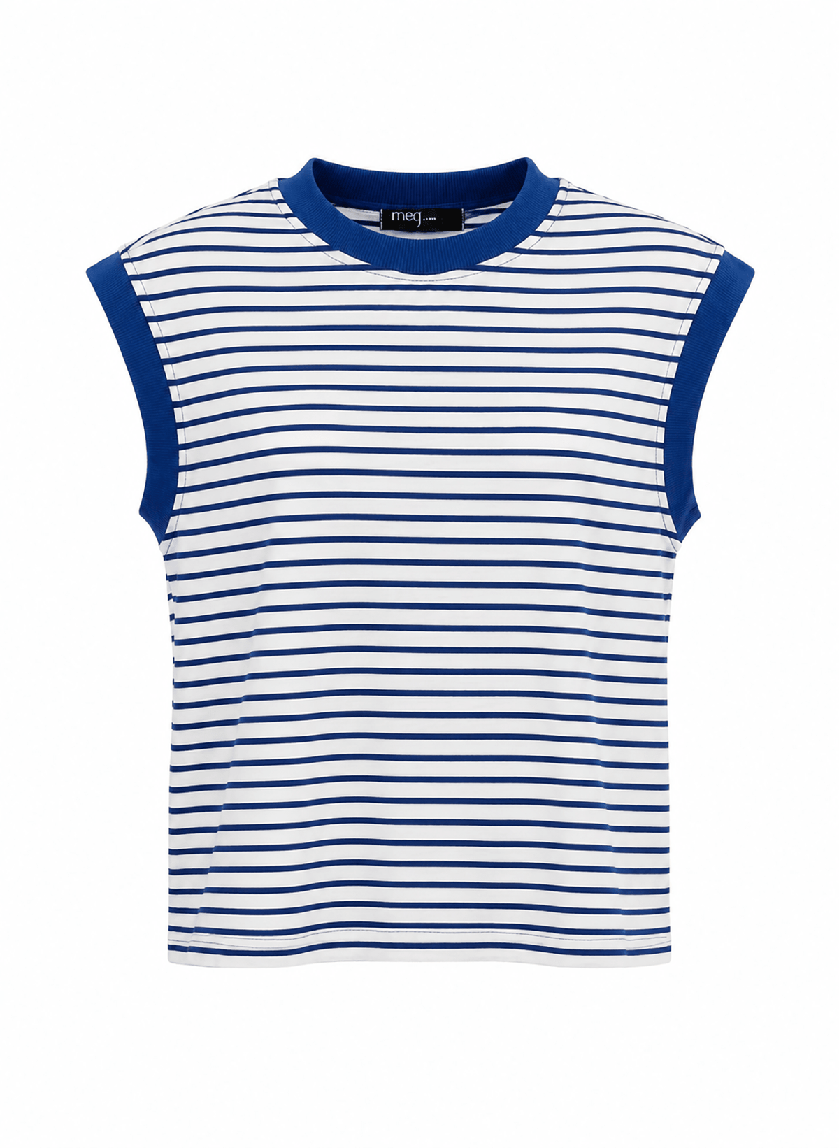 Striped Tee - Cobalt - Meg