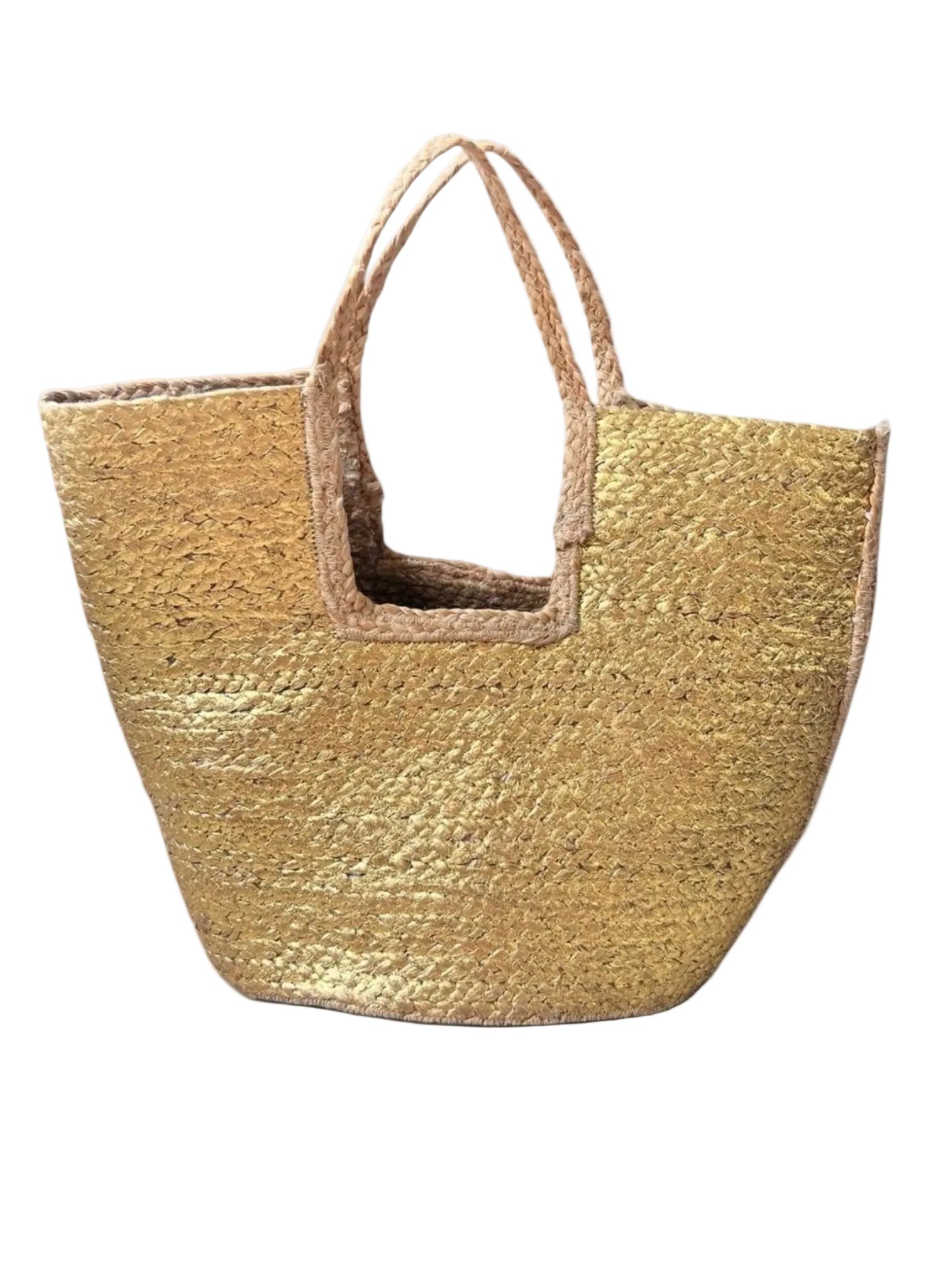Summer Jute Bag - Gold - Meg
