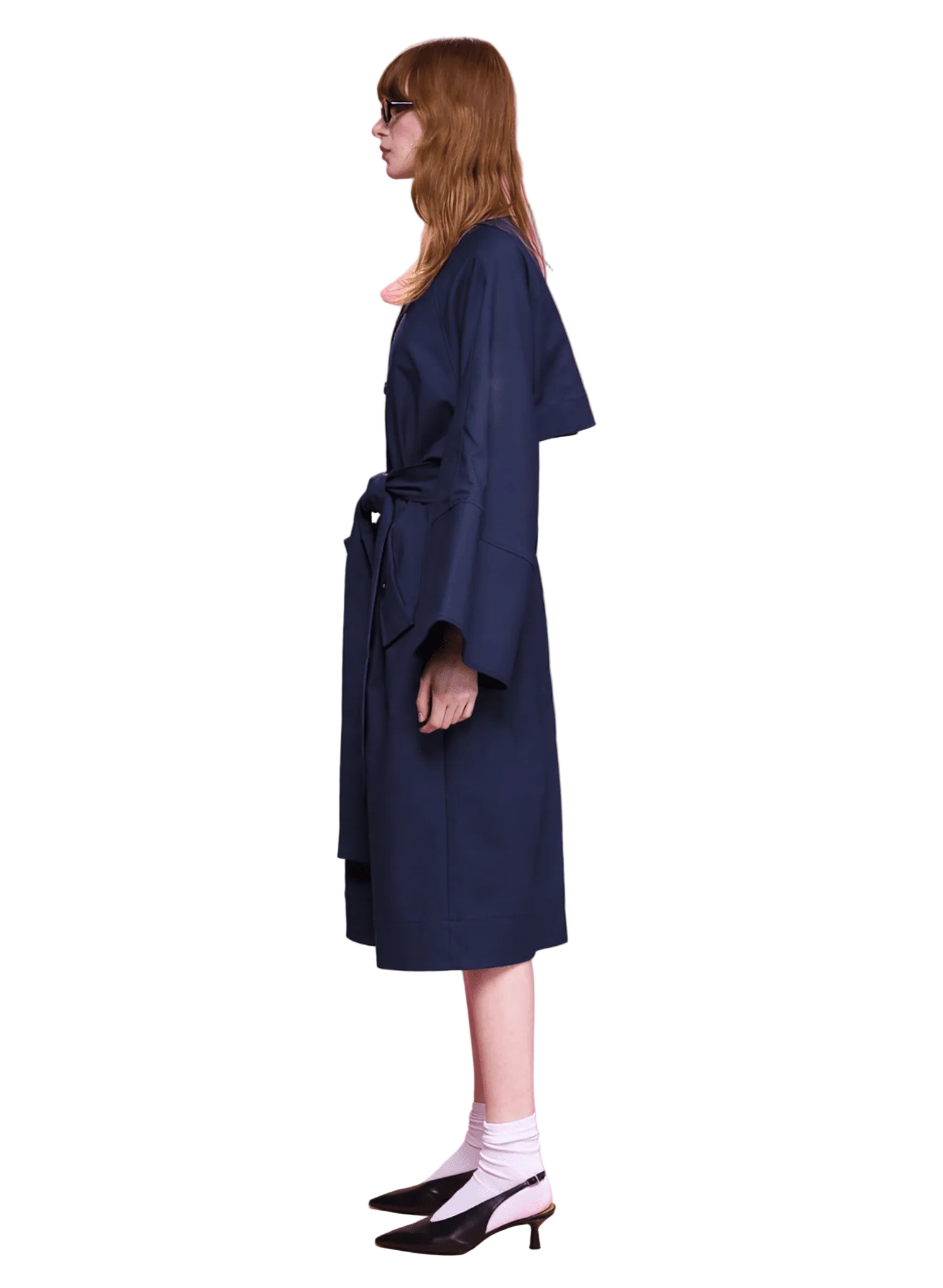 Summer Trench - Navy Blue (PRE - ORDER) - Meg