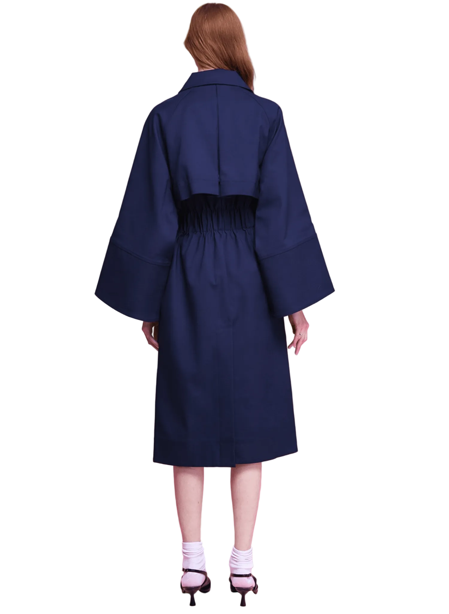 Summer Trench - Navy Blue (PRE - ORDER) - Meg