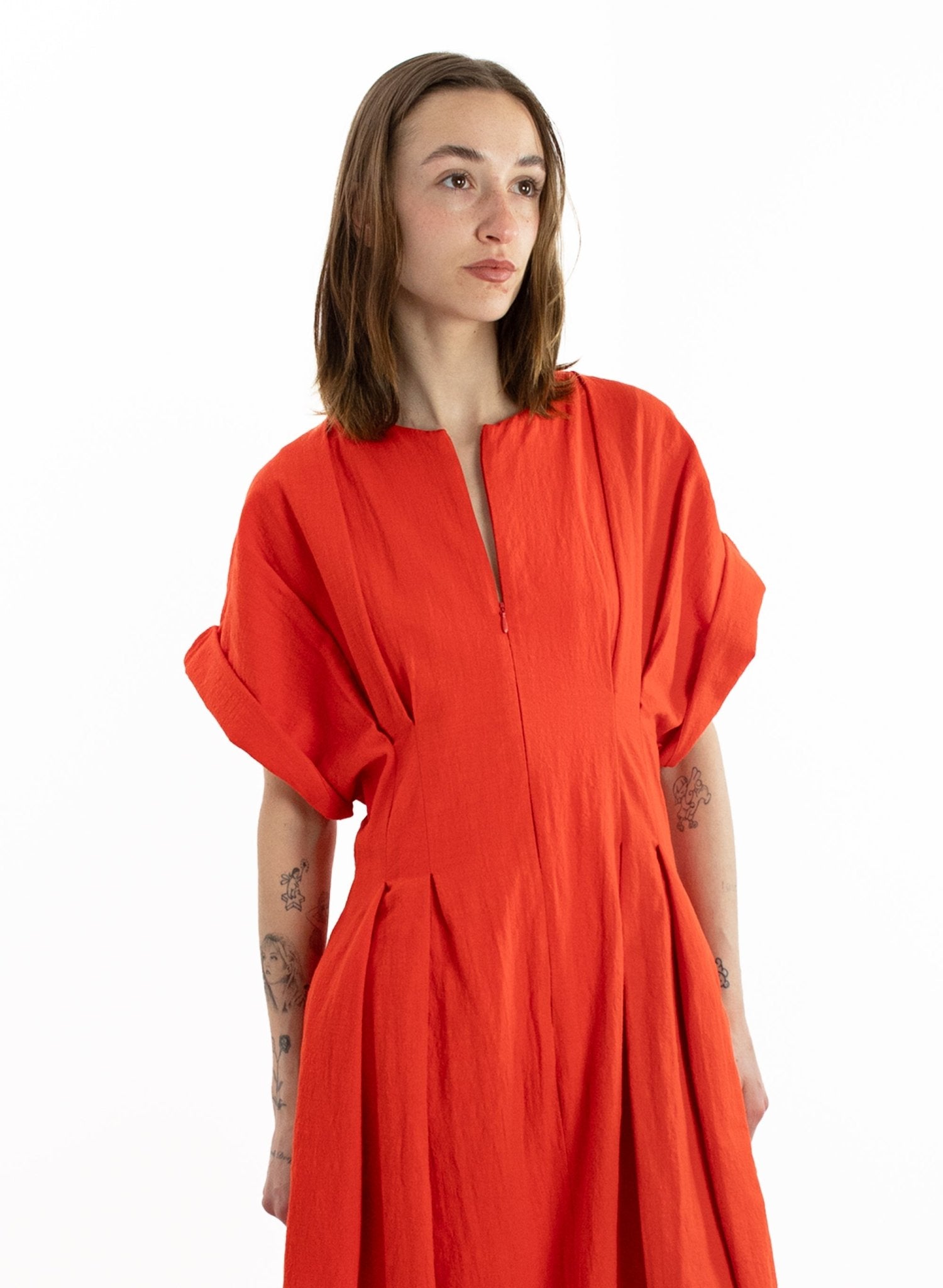 Texada Dress - Blood Orange - Meg