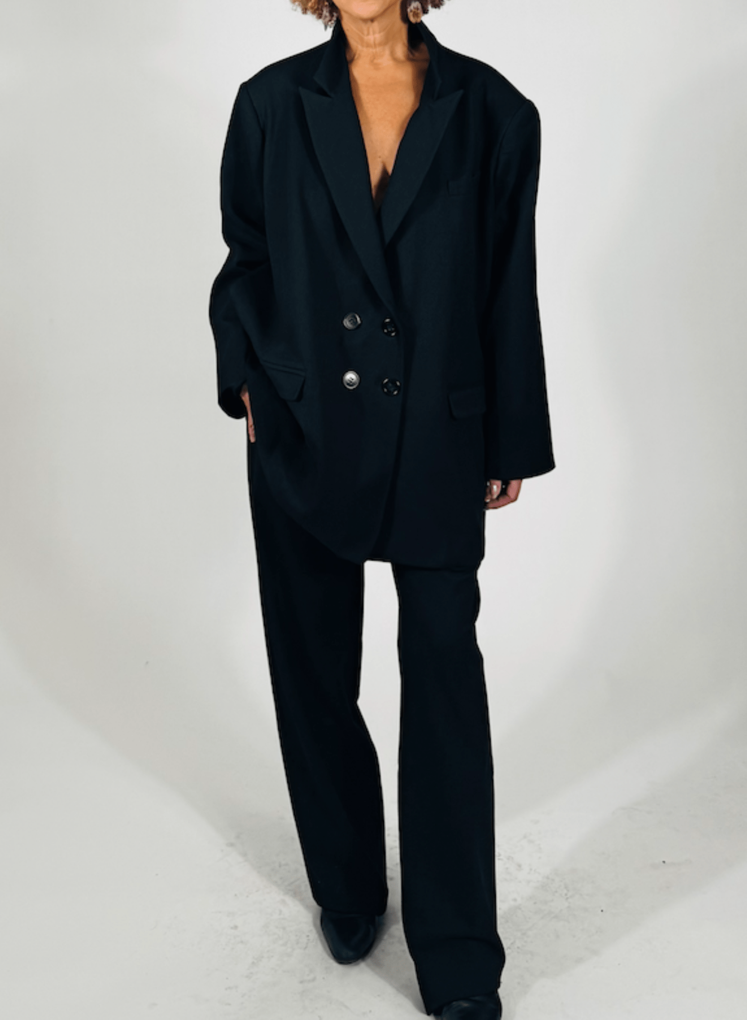 Watch Pocket Trouser - Black - Meg