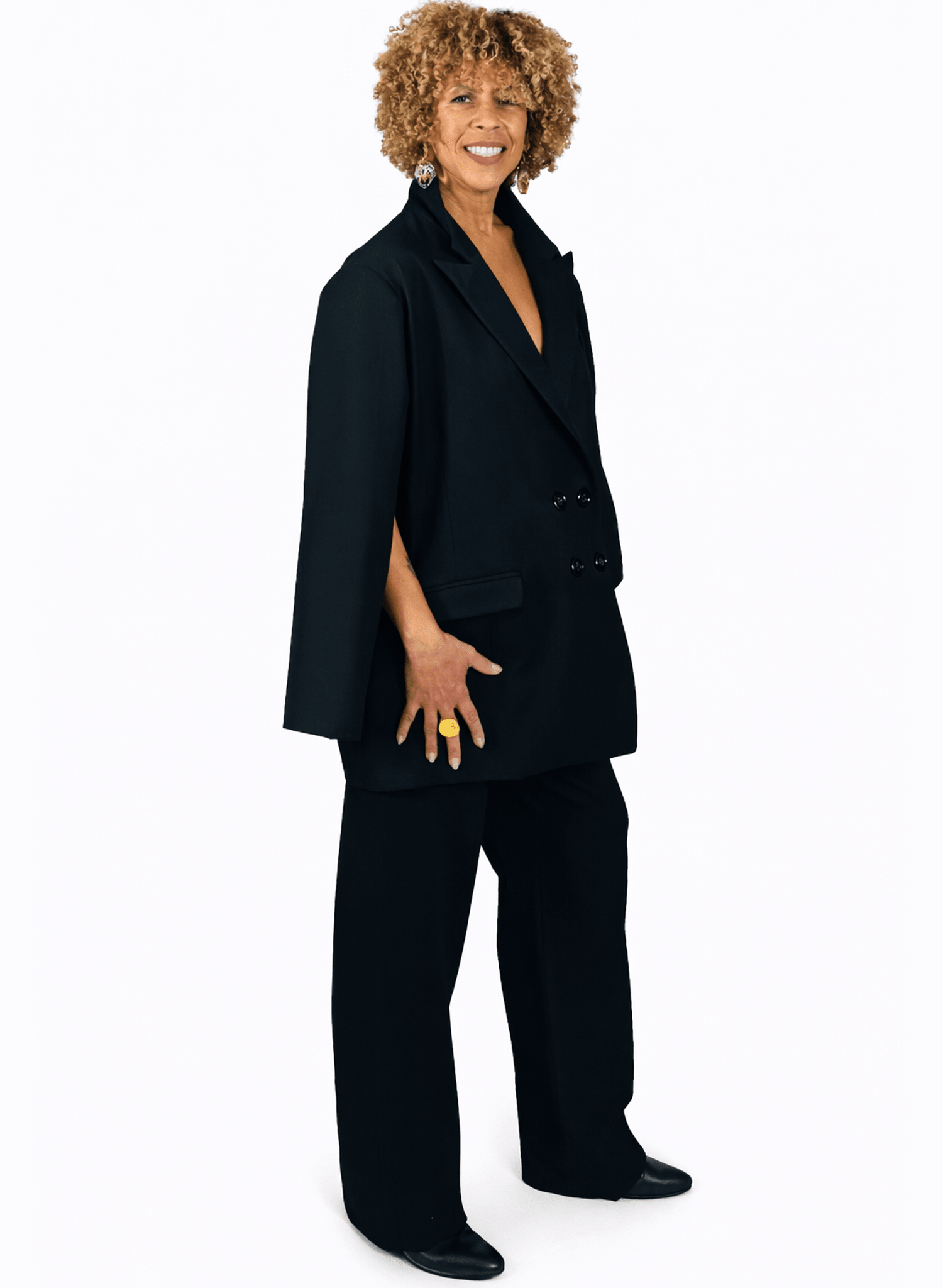 Watch Pocket Trouser - Black - Meg