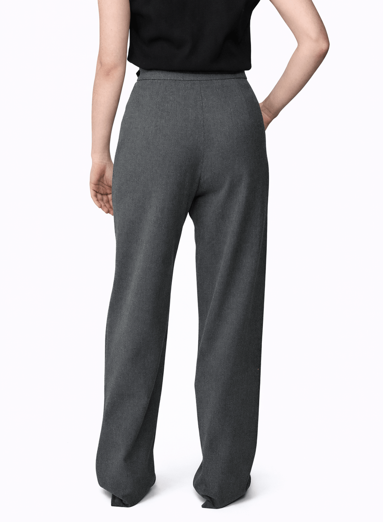 Watch Pocket Trouser - Charcoal - Meg