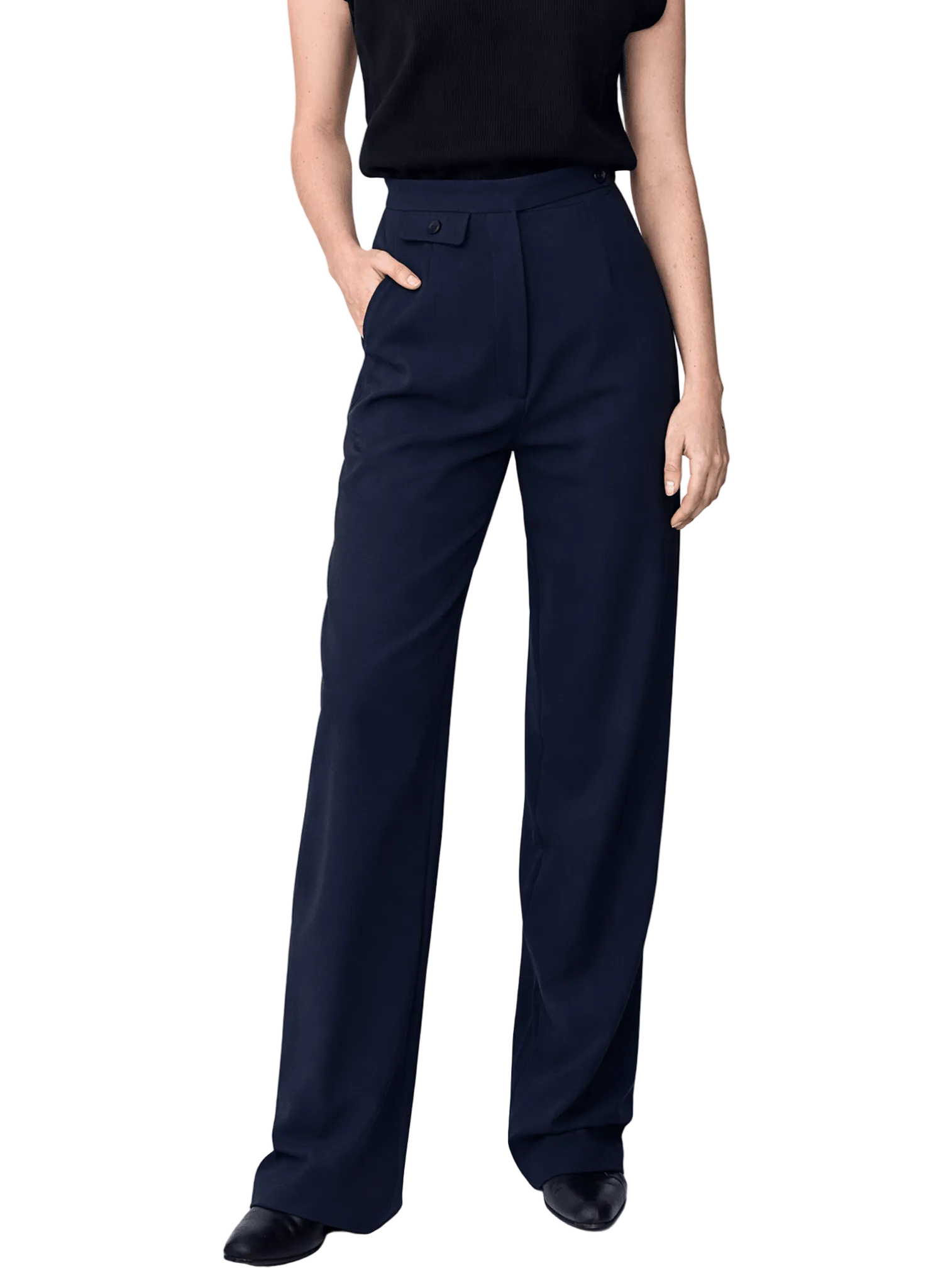 Watch Pocket Trouser - Navy - Meg