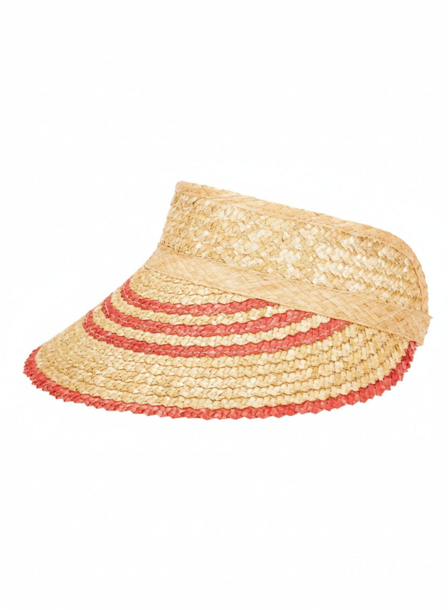 Weekend Getaway Visor - Red - Meg