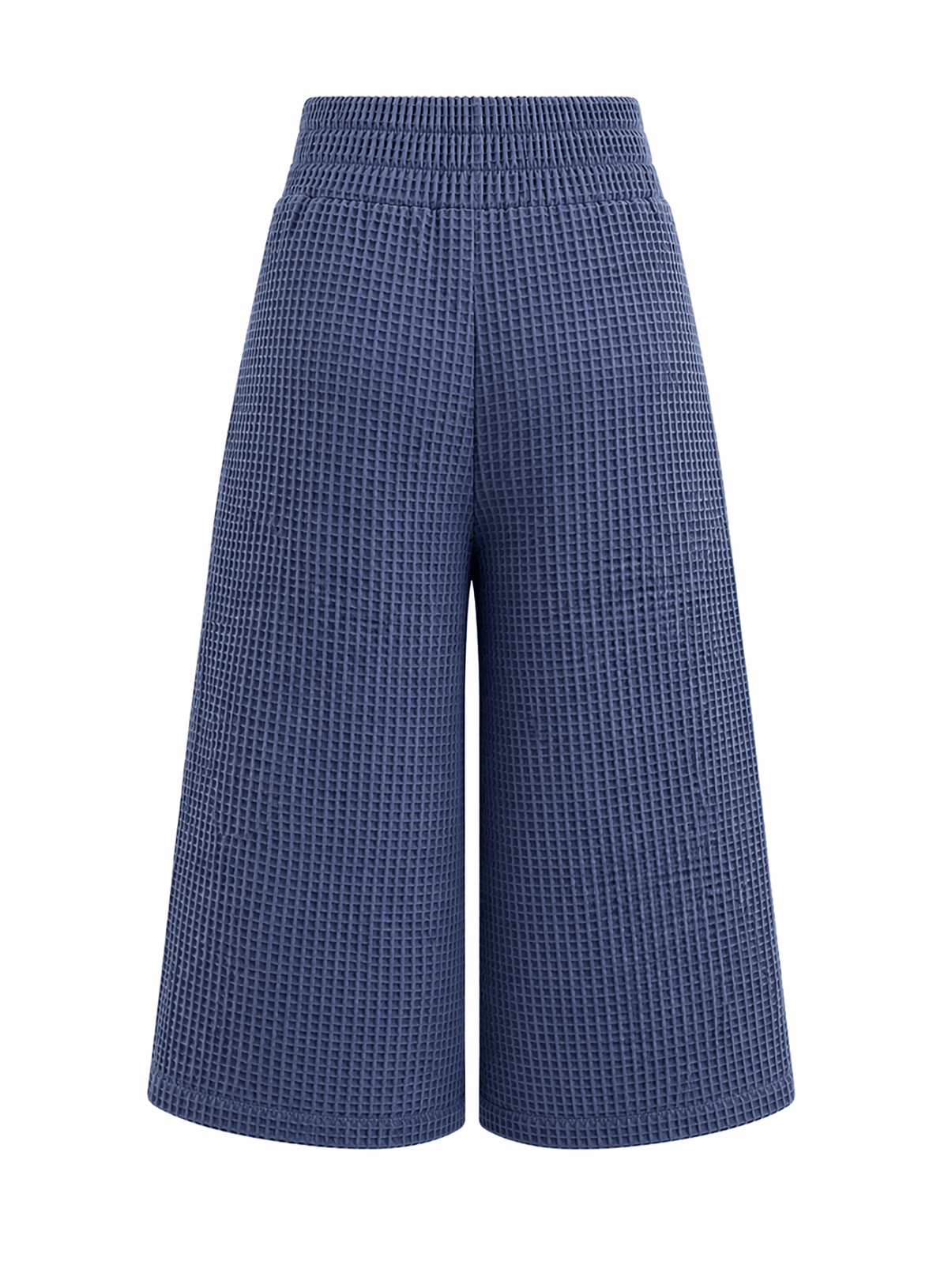 Wide Leg Jogger Pant - Steel Blue - Meg