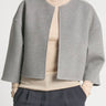 Winter Cropped Jacket - Grey - Meg