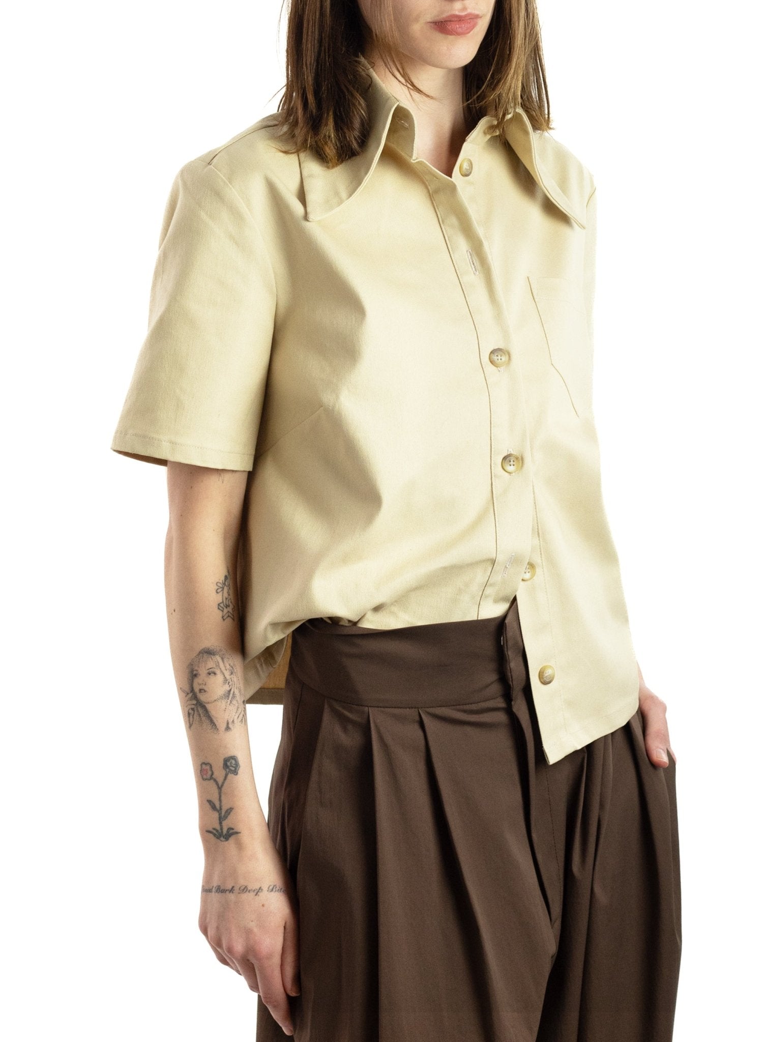 Workhorse Shirt - Ivory - Meg