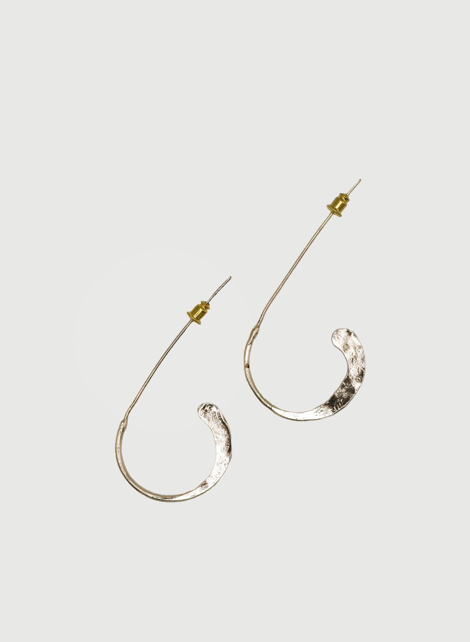 World Finds - Oblique Earrings - Gold - Meg