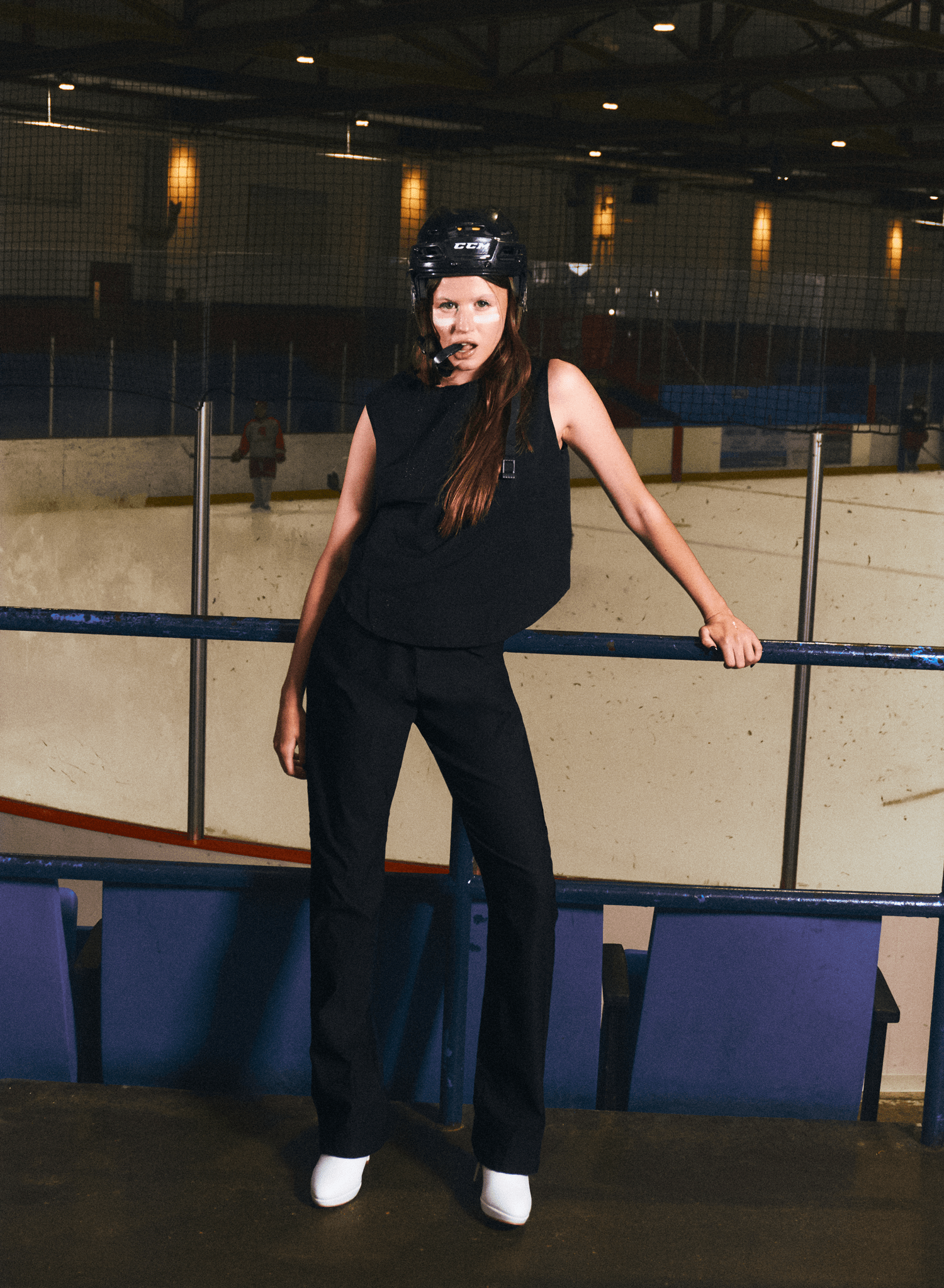 Zamboni Shell Top - Black (PRE-ORDER) - Meg