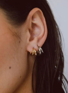 Soko - Dogo Mini Hoop Earrings - Gold - Meg Canada