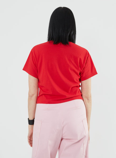 Square Tee - Red - Meg Canada