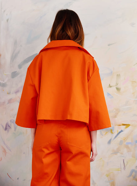 Studio Jacket - Orange (PRE-ORDER) - Meg Canada