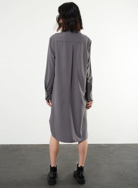 Triangle Scarf Dress - Grey - Meg Canada